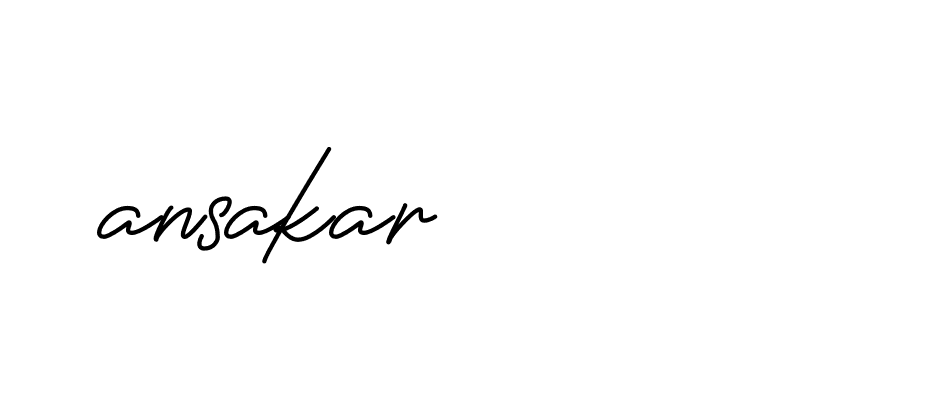 Signature of ansakar