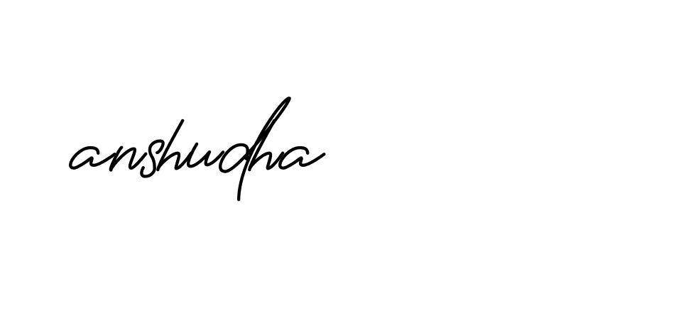 Signature of anshudha