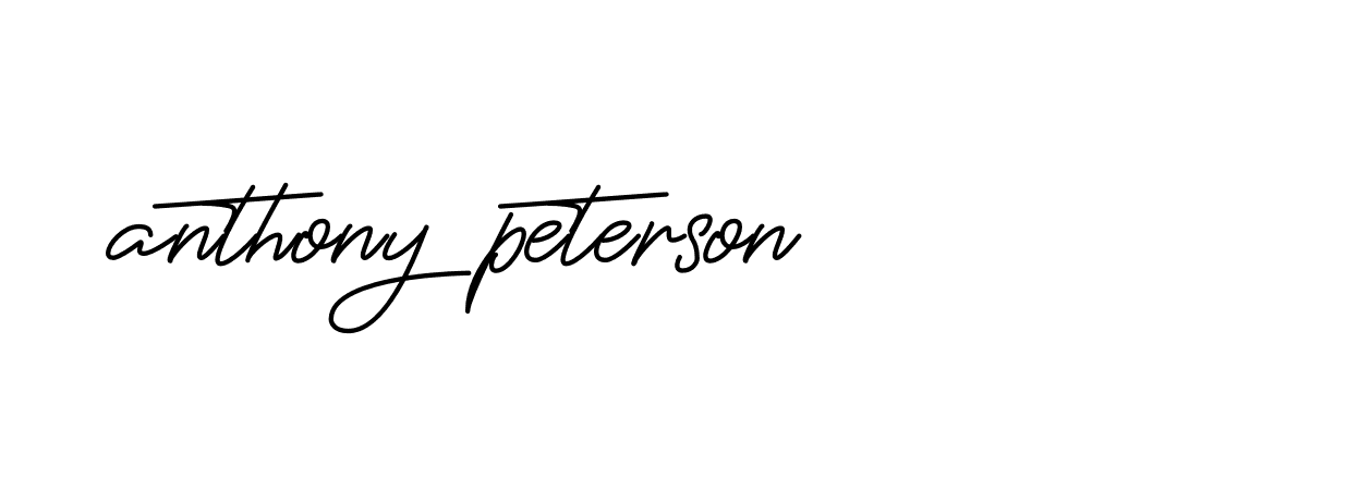 Signature of anthony-peterson