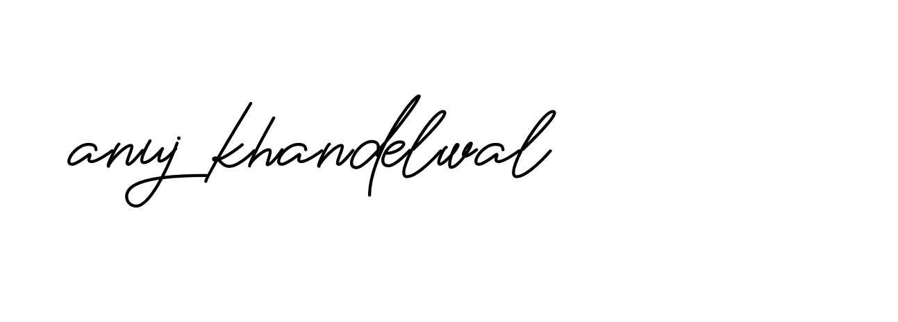 Signature of anuj-khandelwal