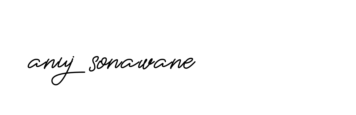 Signature of anuj-sonawane-