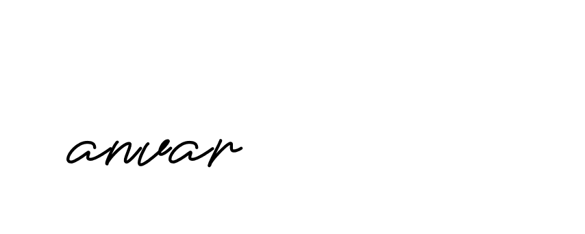 Signature of anvar