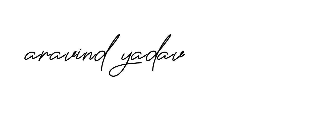 Signature of aravind-yadav