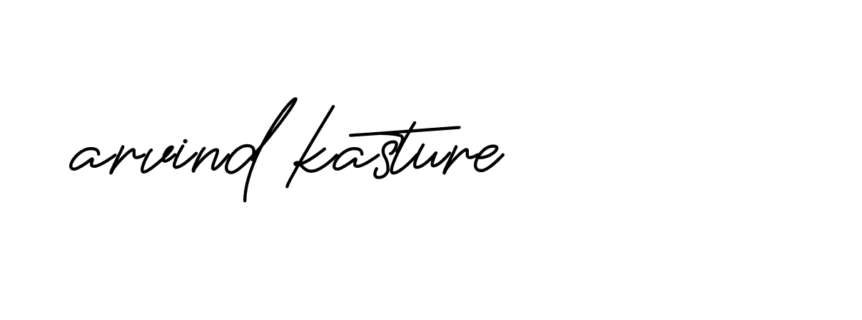 Signature of arvind-kasture