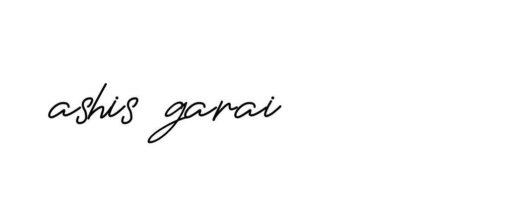 Signature of ashis-garai