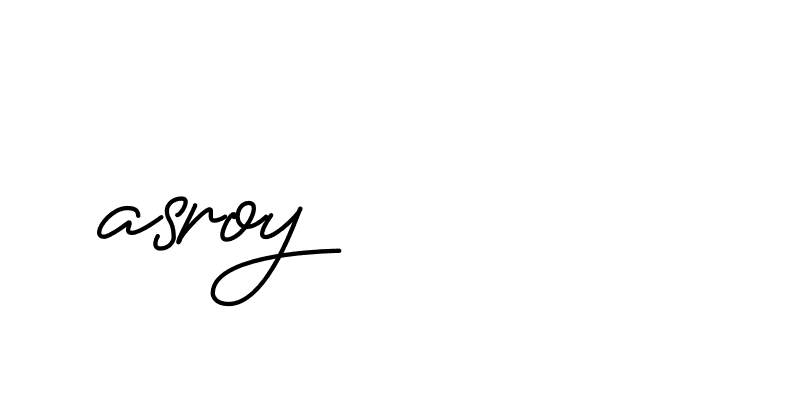 Signature of asroy