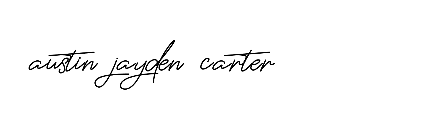 Signature of austin-jayden-carter