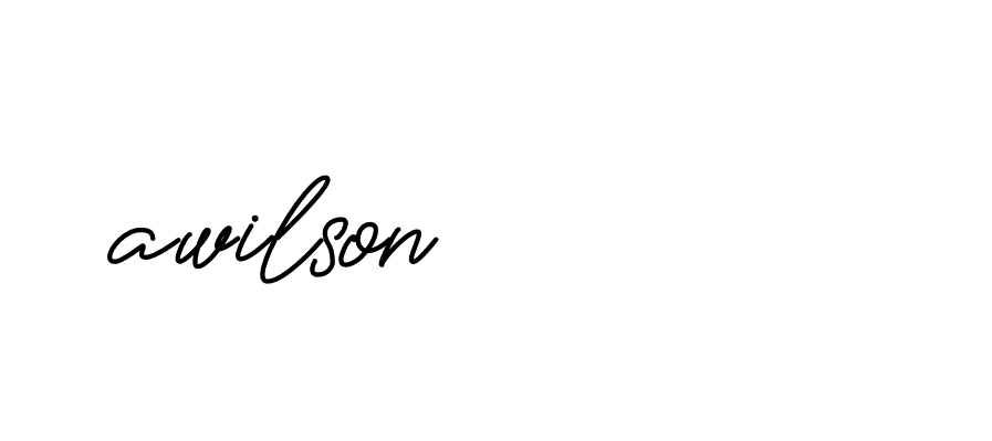 Signature of awilson