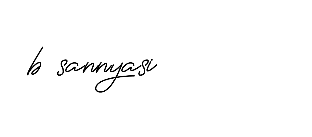 Signature of b-sannyasi