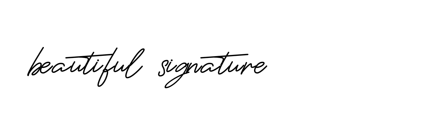 Signature of beautiful-signature