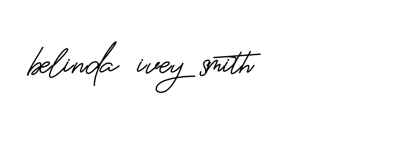 Signature of belinda-ivey-smith