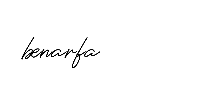 Signature of benarfa