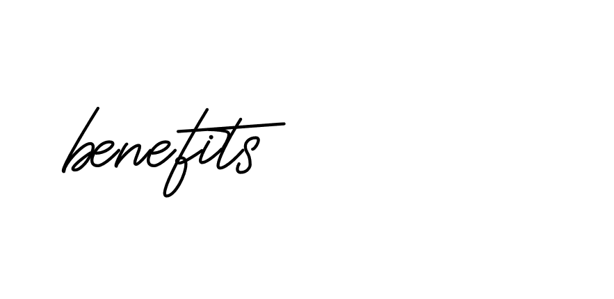 Signature of benefits