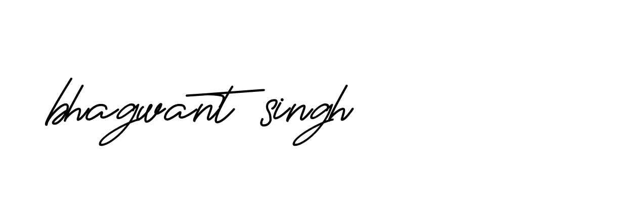 Signature of bhagwant-singh-