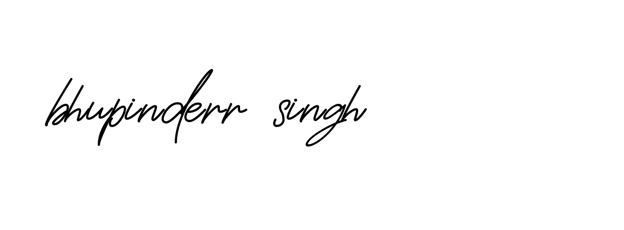 Signature of bhupinderr-singh