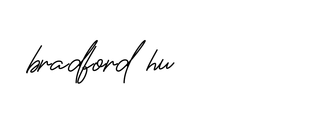 Signature of bradford-hu