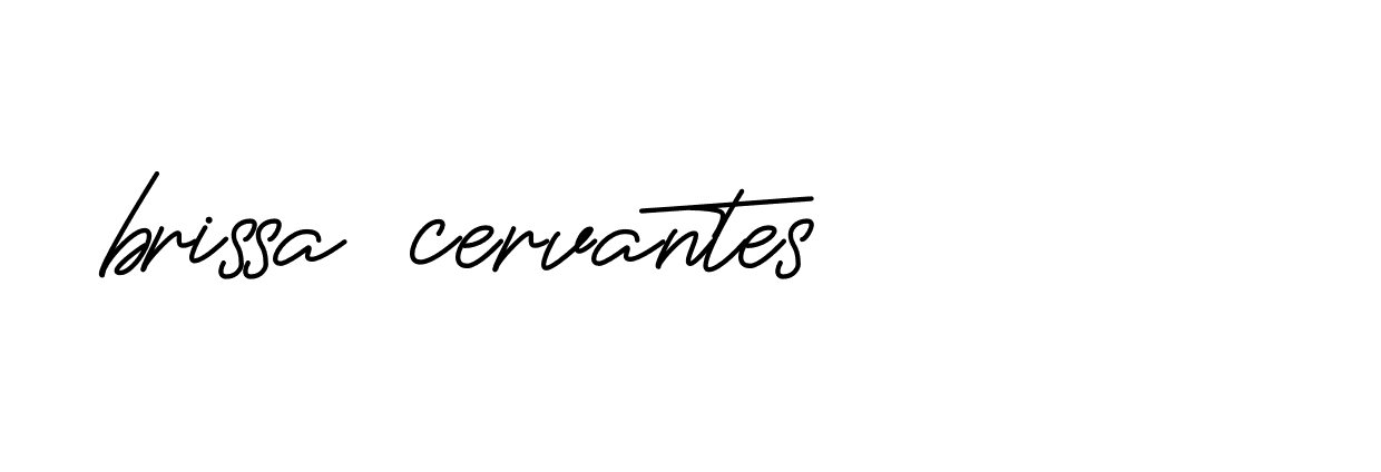 Signature of brissa-cervantes