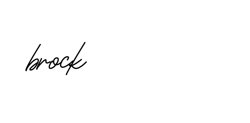 Signature of brock-