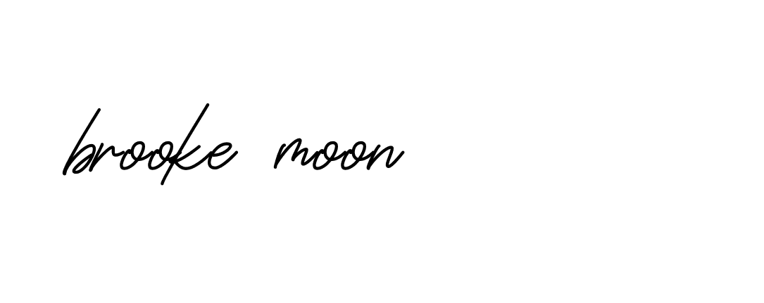 Signature of brooke-moon