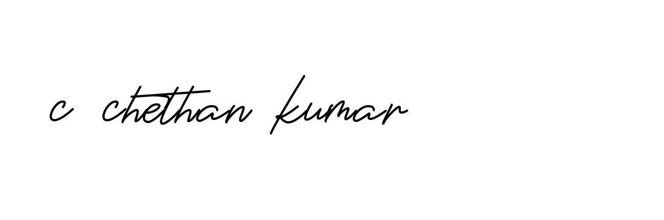 Signature of c-chethan-kumar