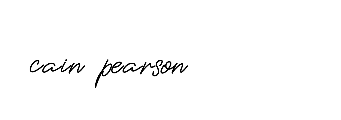 Signature of cain-pearson