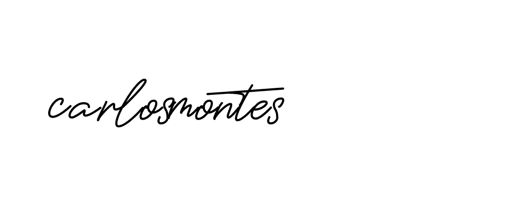 Signature of carlosmontes