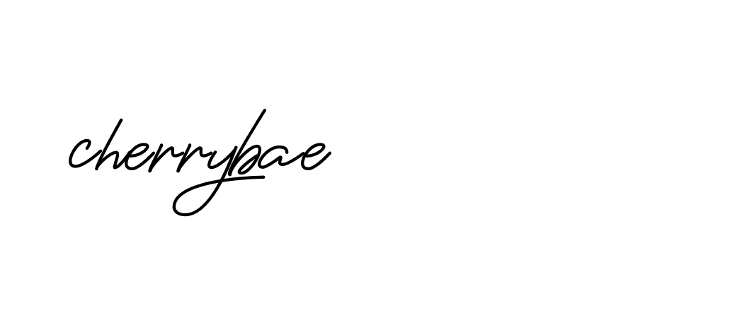 Signature of cherrybae-