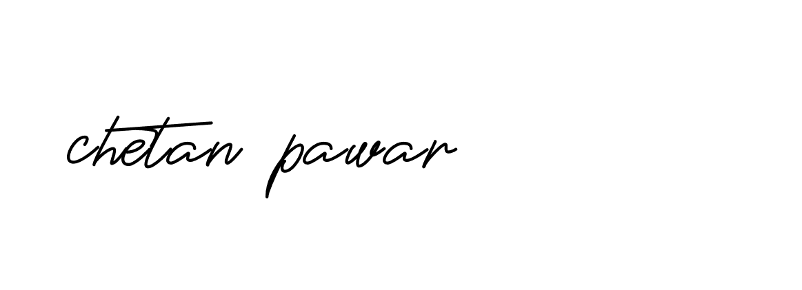 Signature of chetan-pawar