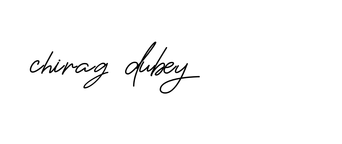 Signature of chirag-dubey