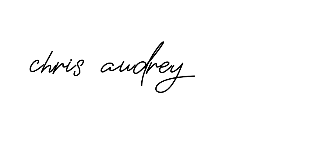 Signature of chris-audrey