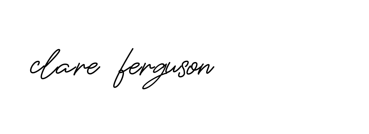 Signature of clare-ferguson