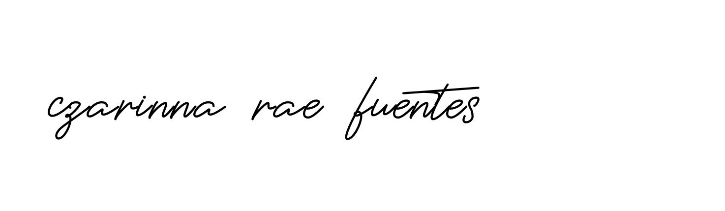 Signature of czarinna-rae-fuentes