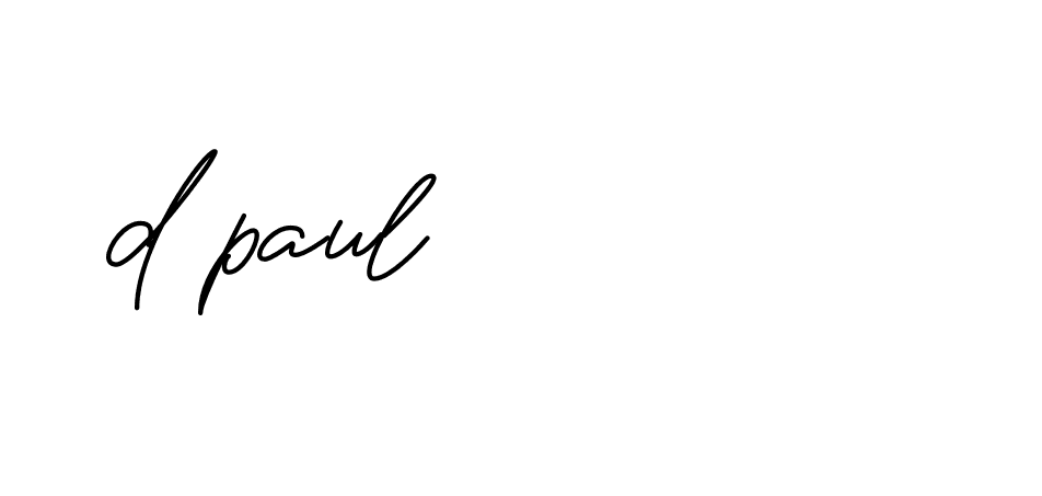 Signature of d-paul-