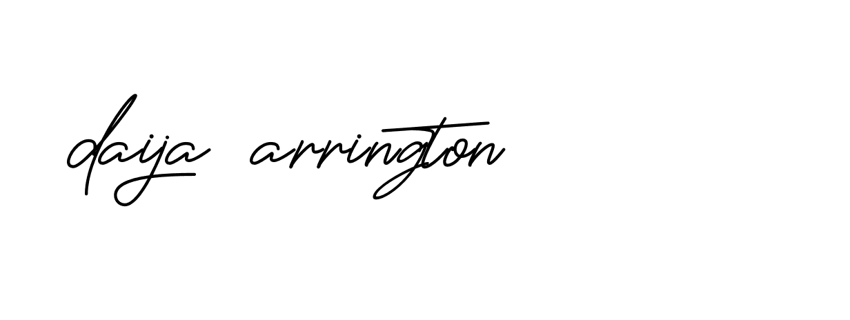 Signature of daija-arrington