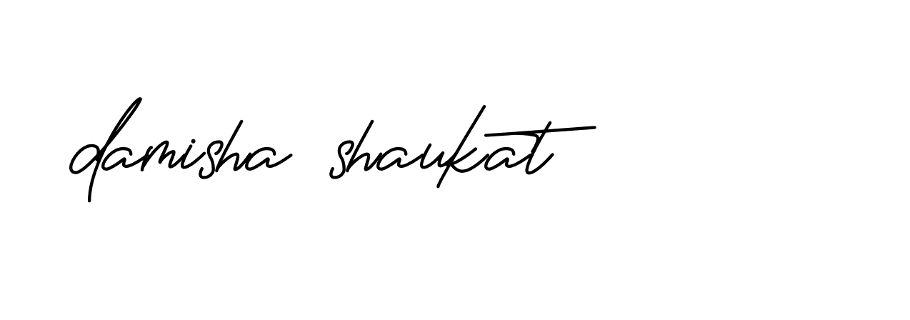 Signature of damisha-shaukat