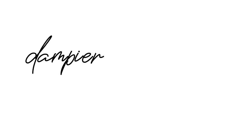 Signature of dampier