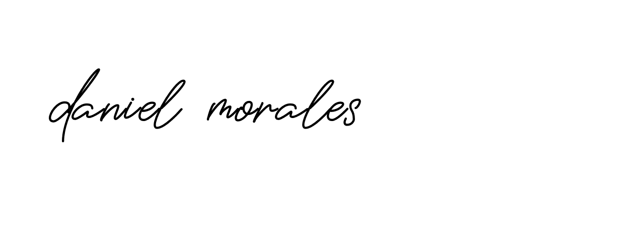 Signature of daniel-morales-