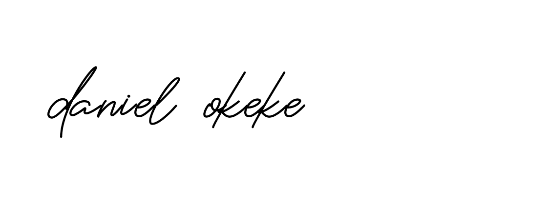 Signature of daniel-okeke