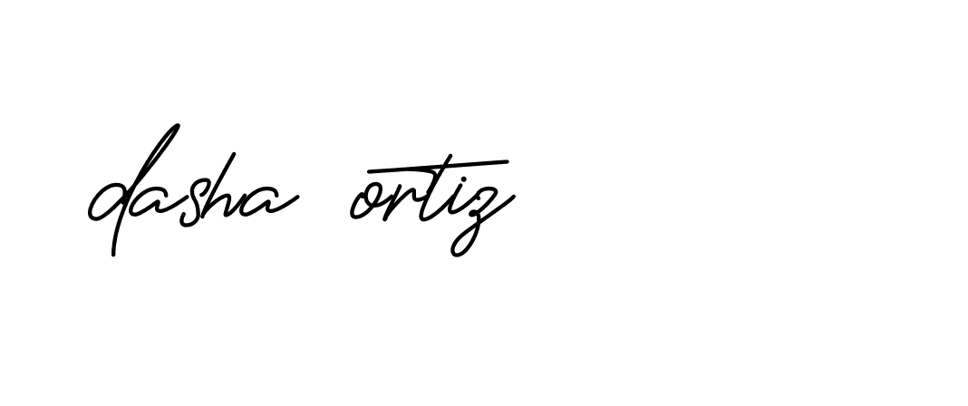 Signature of dasha-ortiz