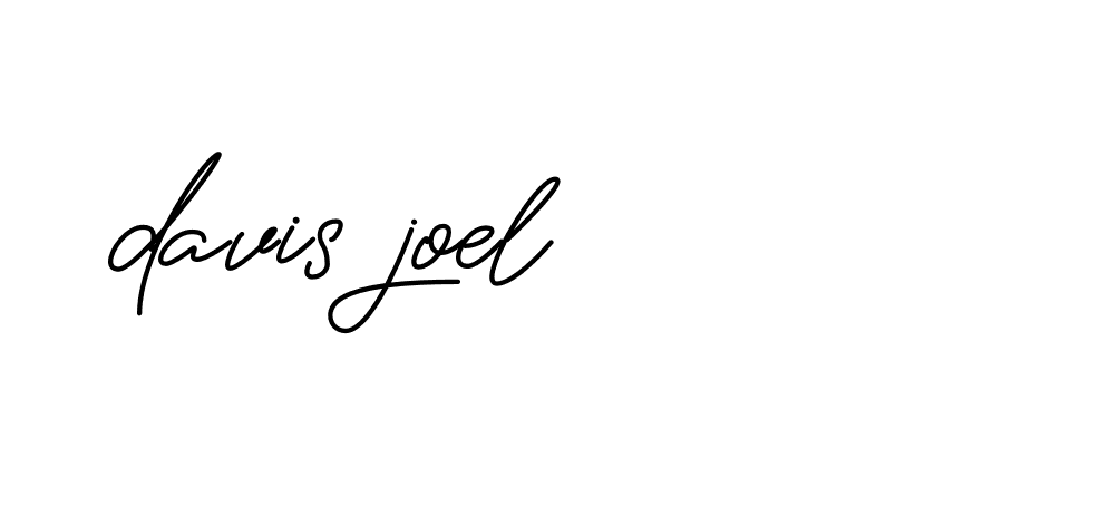 Signature of davis-joel