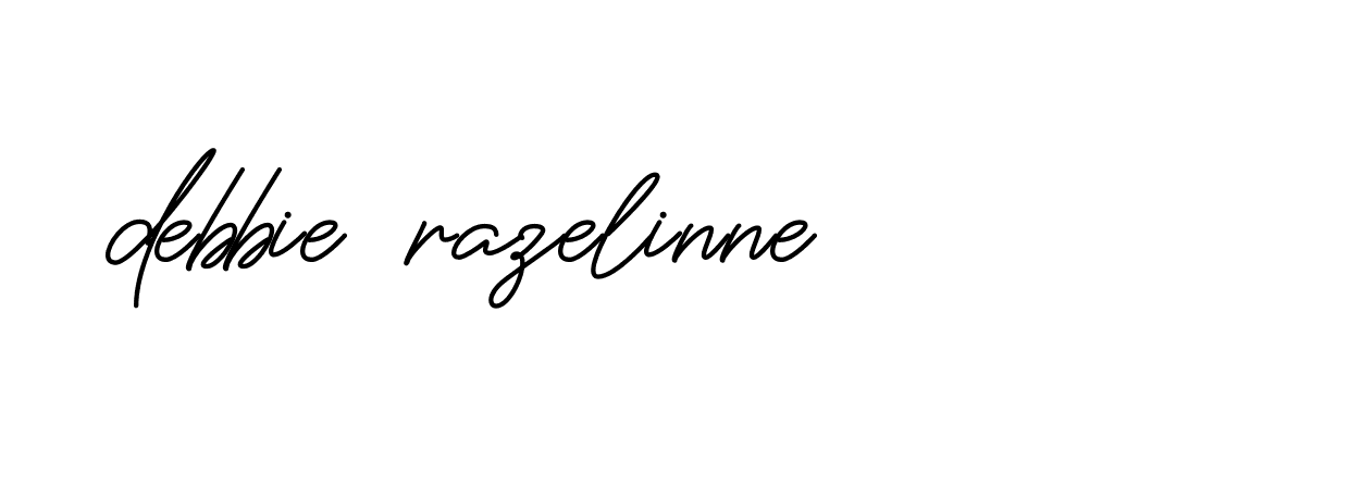 Signature of debbie-razelinne