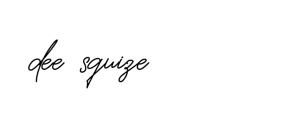 Signature of dee-squize