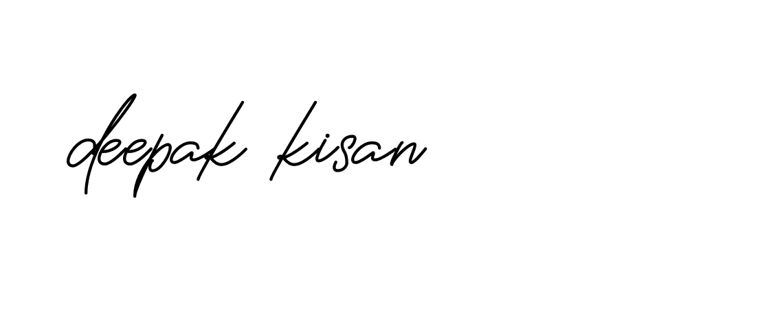 Signature of deepak-kisan