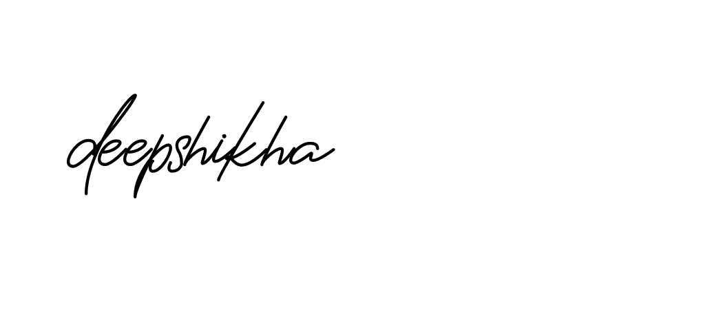 Signature of deepshikha-