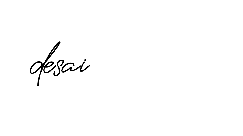 Signature of desai