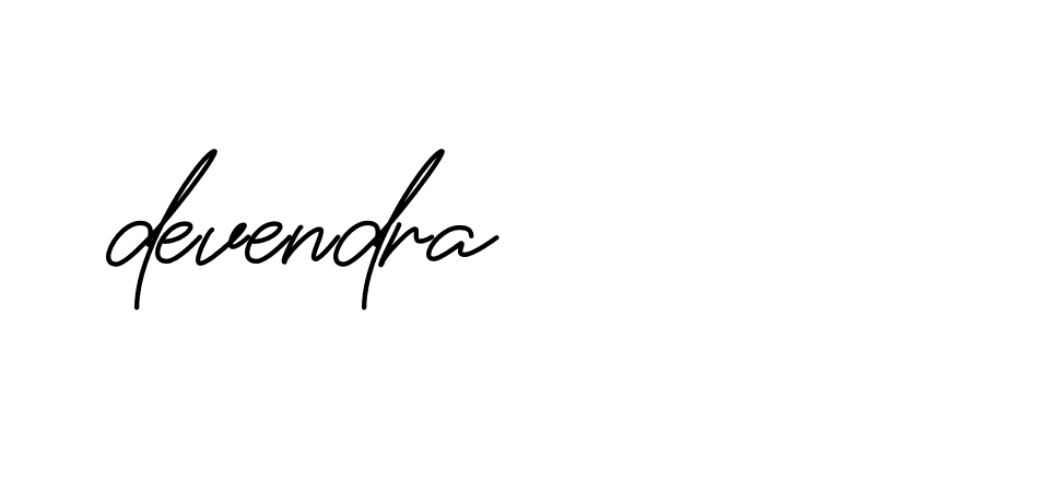 Signature of devendra