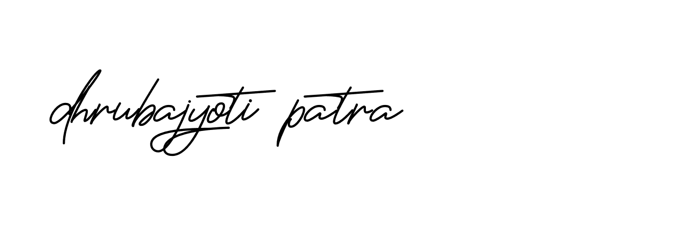 Signature of dhrubajyoti-patra-