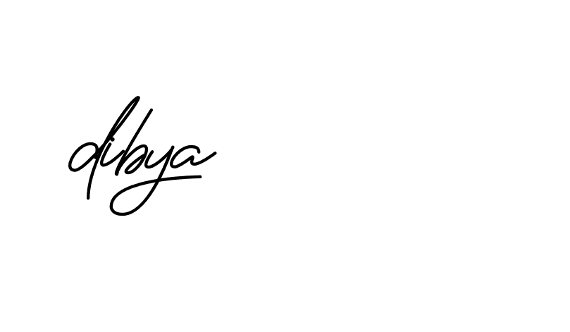 Signature of dibya