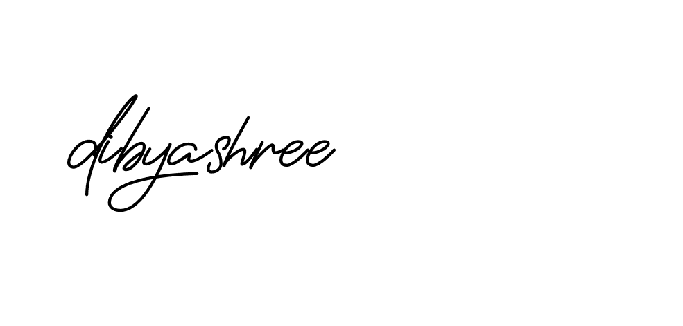 Signature of dibyashree