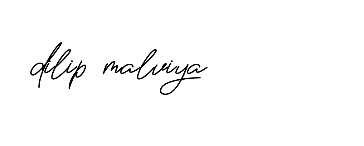 Signature of dilip-malviya